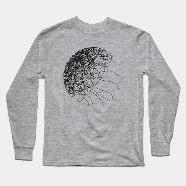 ABSTRACT LINES Long Sleeve T-Shirt by azified